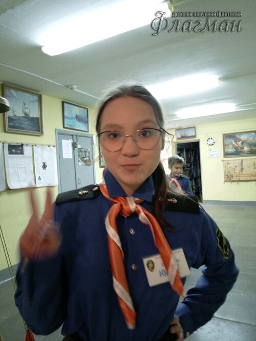 Занятиях в детском клубе «Флагман»
